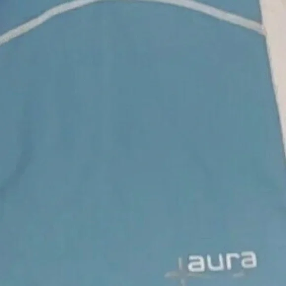 Body Glove Girl’s Rash Guard Size Small Blue White Color Long Sleeve UPF 50 - Picture 3 of 8